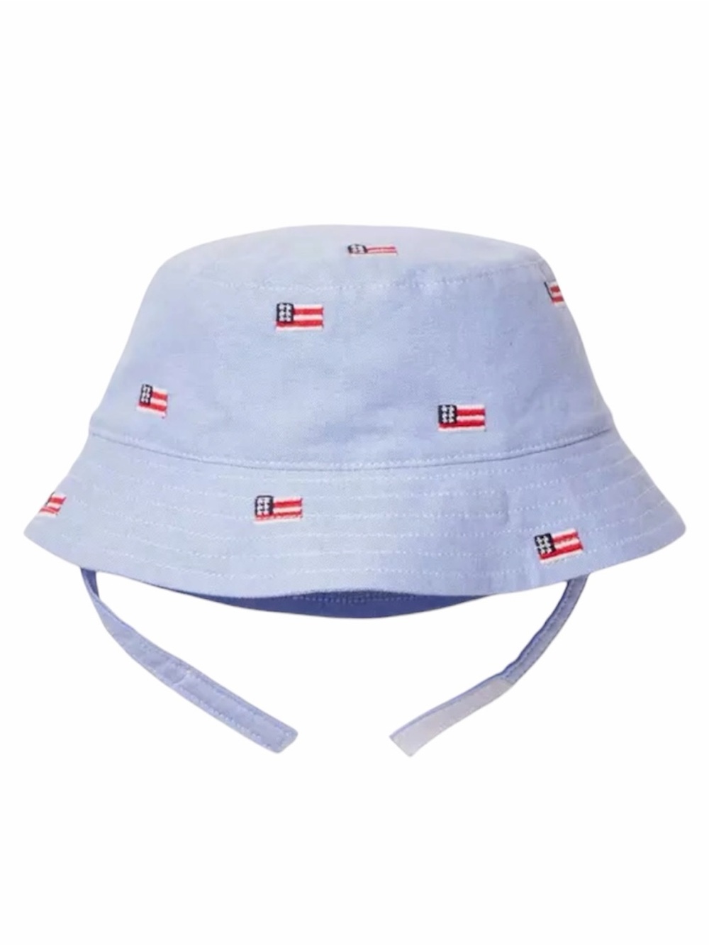Janie and Jack American Flag Bucket Hat
